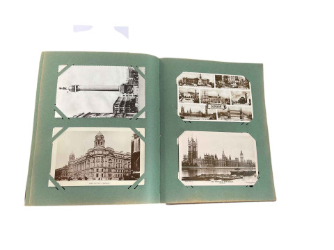Postcard album housing topographical Britain, greetings, etc. thumbnail