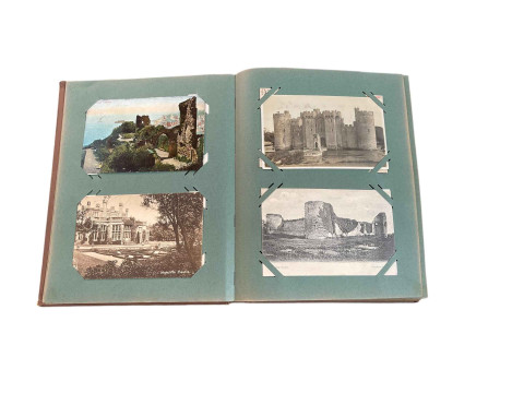 Postcard album housing topographical Britain, greetings, etc. thumbnail
