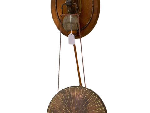 Early 20th Century mounted horse head dinner gong.