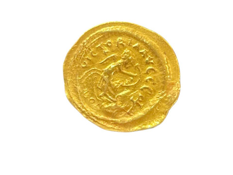 Roman Empire Valentinian I? (AD 364-375) Gold Solidus. Depicts a bust...