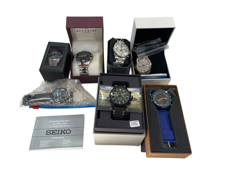 Collection of wristwatches (7).