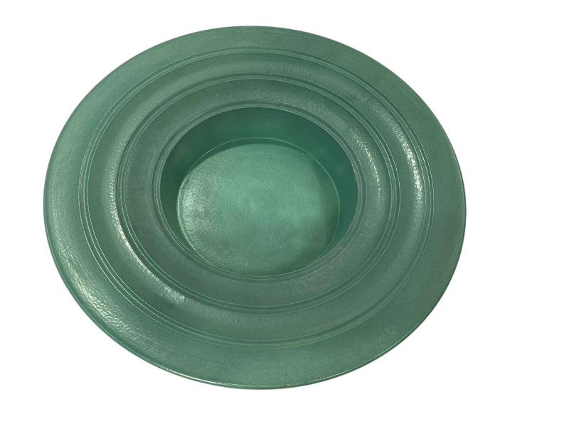Keith Murray for Wedgwood Sombrero bowl, 36cm diameter.