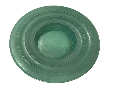 Keith Murray for Wedgwood Sombrero bowl, 36cm diameter.