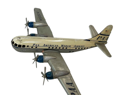 Tin plate Pan American World Airways airplane.