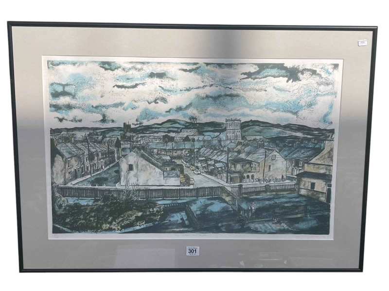 Tom McGuinness 92, The Nature Trail, Murton, limited edition print, signed, titled and numbered 183/200 in the margin, 58.5cm by 82.5cm, including frame *ARR (Artists Resale Royalty Charge) may apply to this lot*.