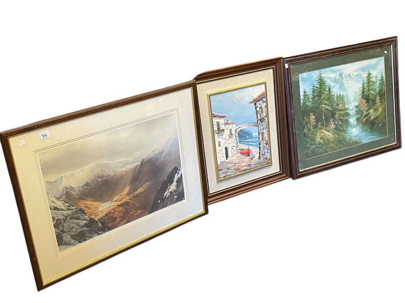 Collection of pictures including limited edition prints, photographic prints, etc.