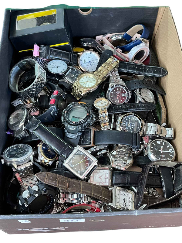Collection of wristwatches.