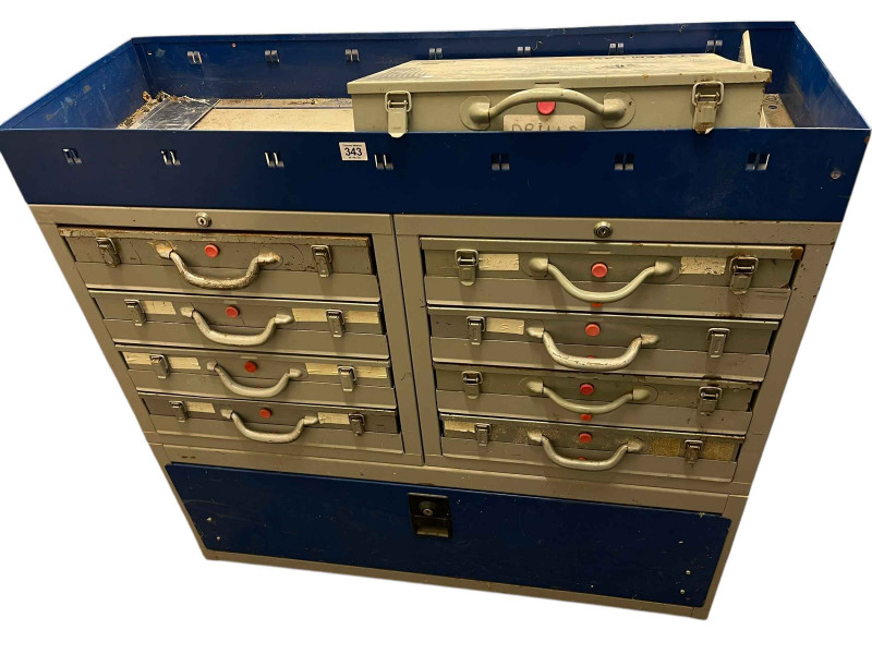 System case tool chests and contents.