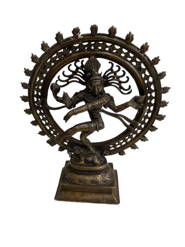 Bronze statue of Hindu God Shiva, 35cm.