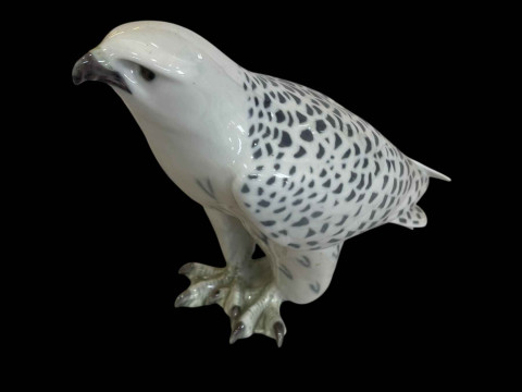 Royal Copenhagen figurine of an Icelandic Falcon, model No 052, 22cm.