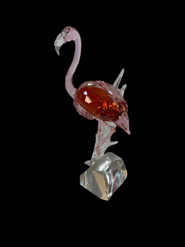 Swarovski Pink Flamingo, with box.