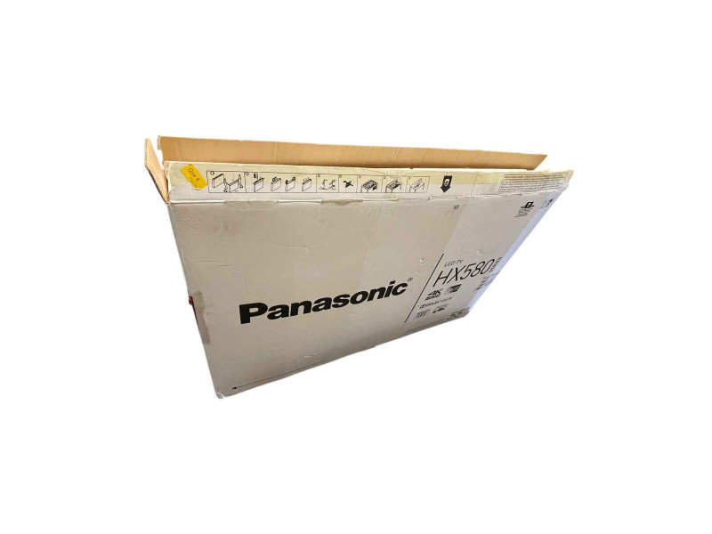 Panasonic 55 inch television and soundbar.