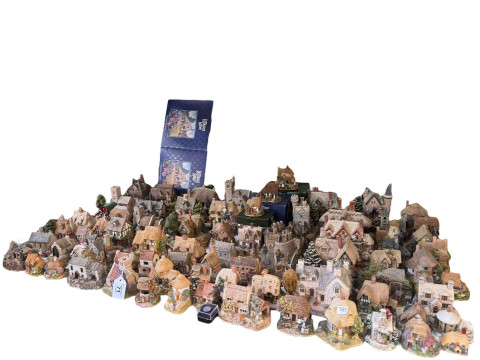 Good collection of Lilliput Lane Cottages, shops, churches, etc.