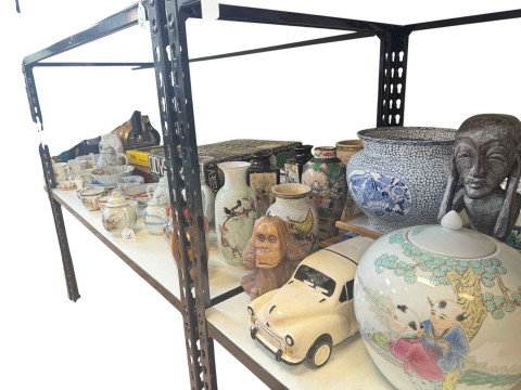 Collection of Oriental china, Odyssey Electronic game, part canteen of...