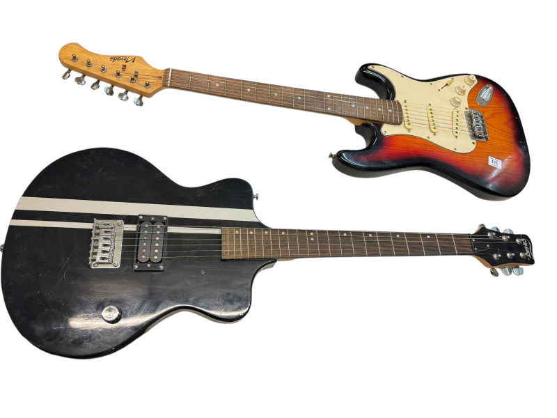 Nevada and CB Sky electric guitars (2).
