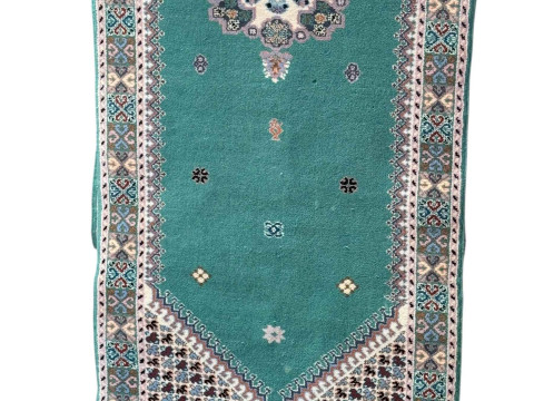 Moroccan carpet runner 2.45 by 0.86.