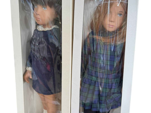 Two limited edition Sasha dolls 'Kiltie' and 1980 Doll, boxed.