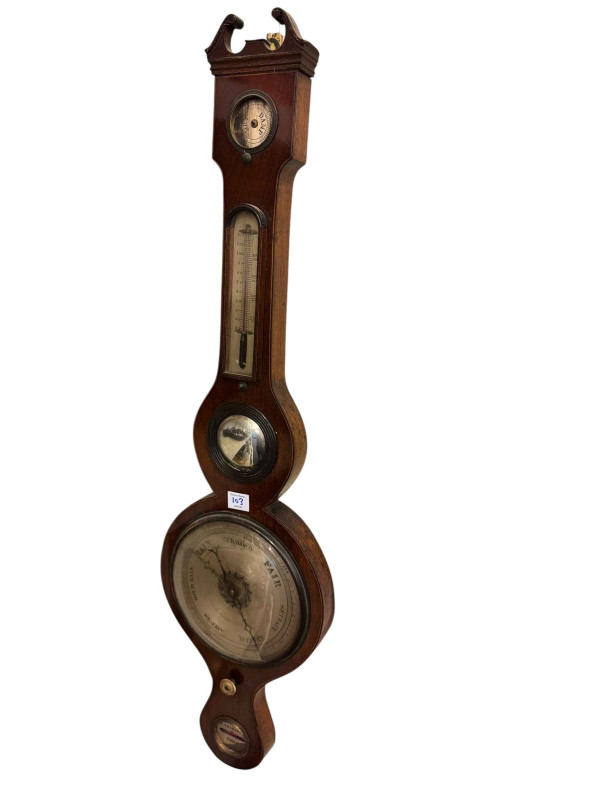 Collection of metalwares including cased cutlery, toast racks, photograph frames, car badge, glass, barometer etc.