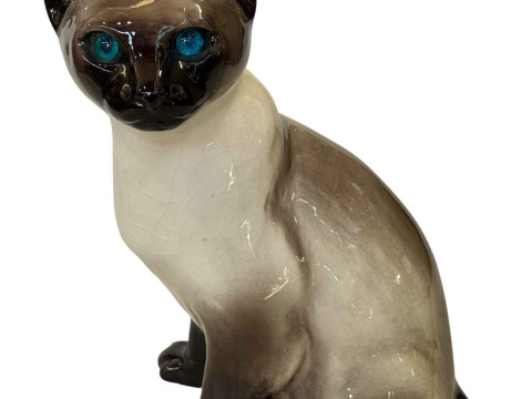 Large Winstanley Kensington Siamese Cat.
