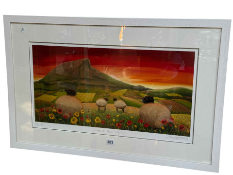 Lucy Pittaway, Love at First Sight, giclee print, signed, titled and numbered...