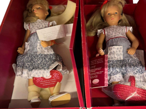 Eight various boxed Gotz dolls. thumbnail