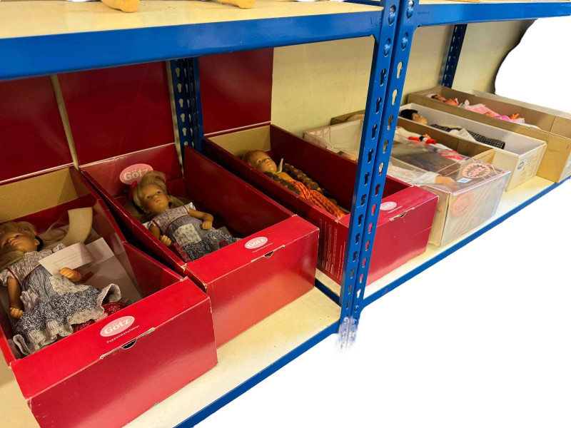 Eight various boxed Gotz dolls.