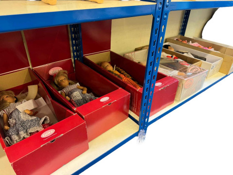 Eight various boxed Gotz dolls.