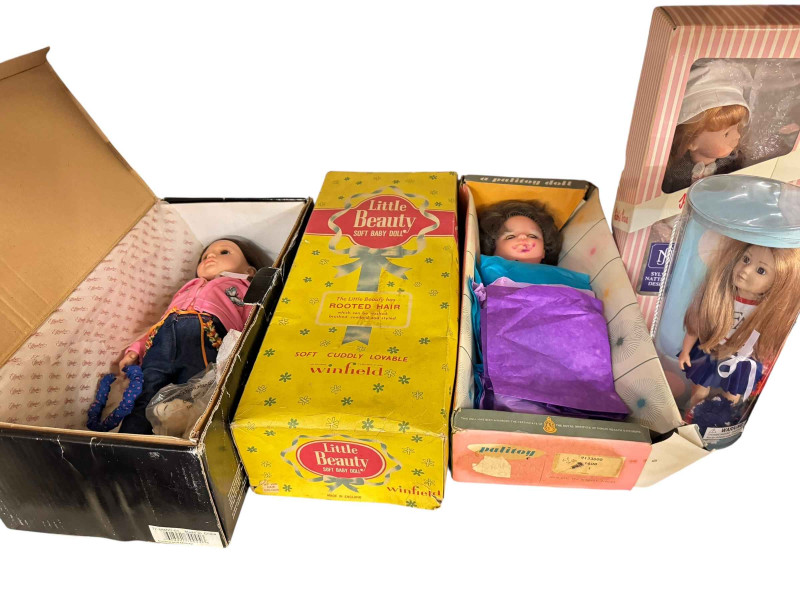 Collection of 20th Century boxed dolls including Tammy, Palitoy, The Last Mimzy, etc.