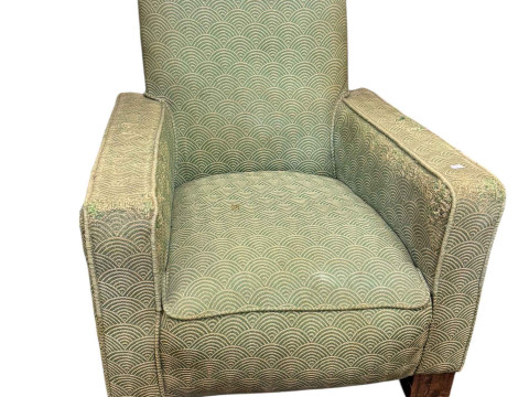 Five various dolls chairs including Windsor high chair and 1930's style high chair. thumbnail