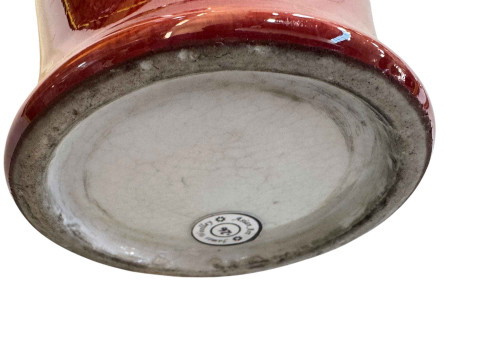 Chinese oxblood Langyao monochrome vase, 19th Century, 28cm high. thumbnail