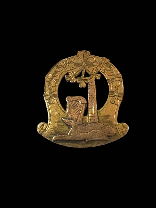 9 carat gold Tipperary Senior Football Championship brooch, 1917.