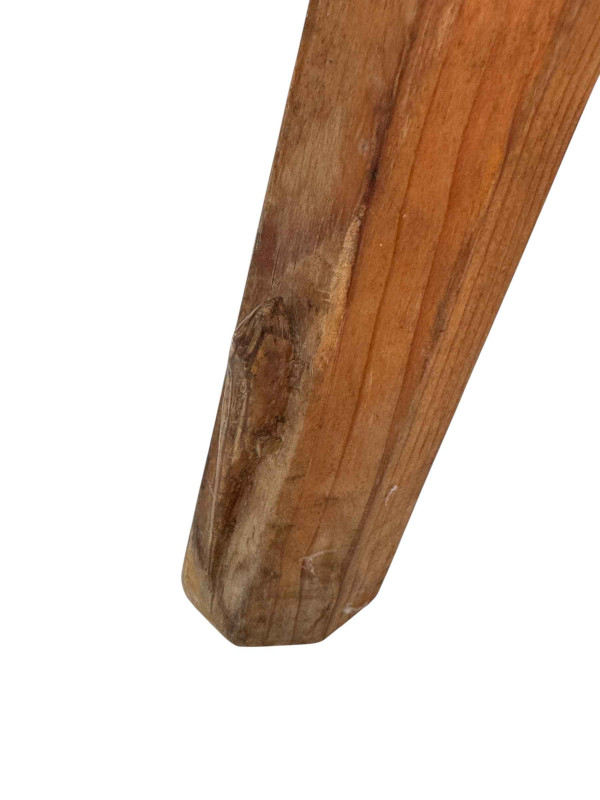 Derek 'Lizardman' Slater three legged pine milking stool.