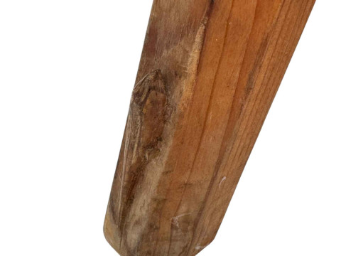 Derek 'Lizardman' Slater three legged pine milking stool. thumbnail