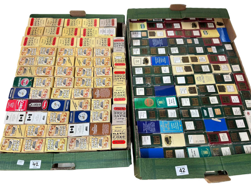 Two boxes of Lledo Days Gone model vehicles.