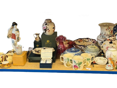 Mason's Mandalay, Spode Italian tureen, Torquay wares, Bristol pottery...