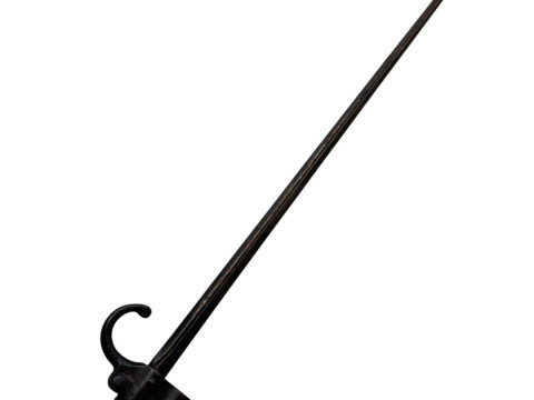 French rifle bayonet, 63.5cm length.