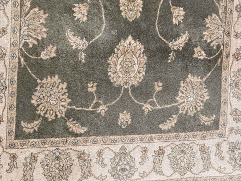 Belgian style Grandeur carpet 2.30 by 1.60 and Persian design rug 1.90 by 1.22 (2). thumbnail