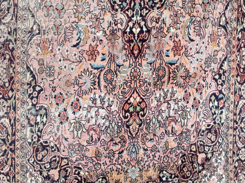 Belgian style Grandeur carpet 2.30 by 1.60 and Persian design rug 1.90 by 1.22 (2). thumbnail