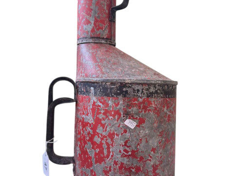 Circa 1900 Cholsey and Wallingford railway, Oxfordshire fire extinguisher,...