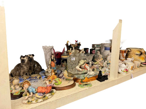Collection of Border Fine Arts sculptures, Bohemia glass, glass, commemorative...