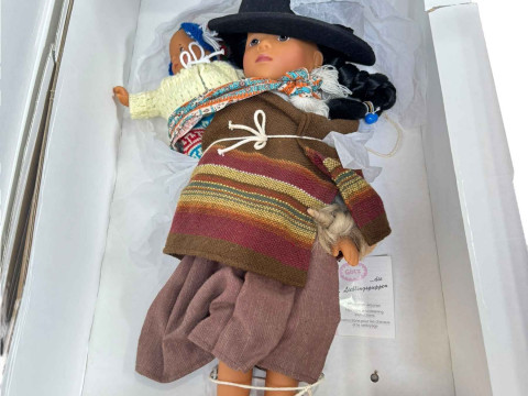 Palitoy Tracy's tea party, Gotz, Cicciobello, Pedigree boxed dolls. thumbnail