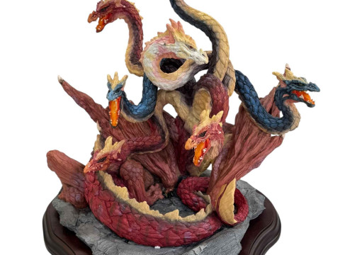 Massazauga dragon sculpture by Andrew Pill, Holland Studio Craft Ltd,...