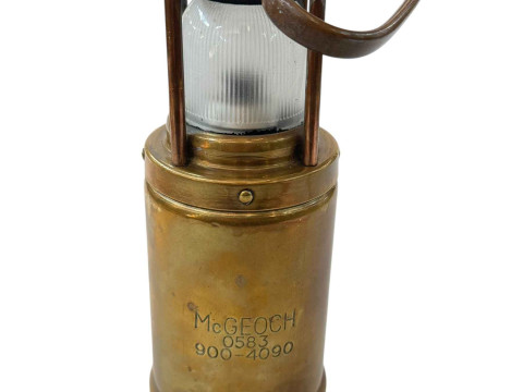 McGeoch miners lamp.
