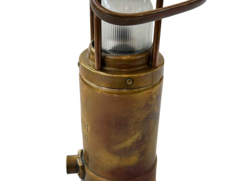 McGeoch miners lamp. thumbnail
