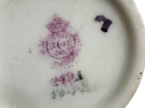 Royal Worcester vase signed 'Freeman', 12cm. thumbnail