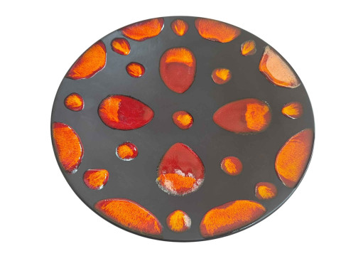 Large Poole bowl, 42cm dia.