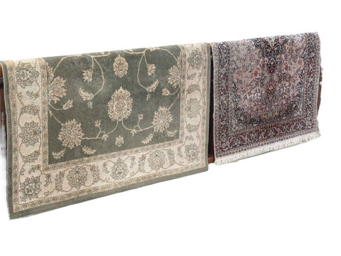 Belgian style Grandeur carpet 2.30 by 1.60 and Persian design rug 1.90...
