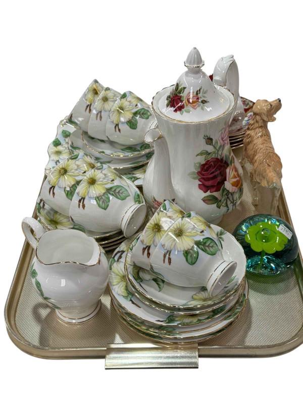 Collection of Tuscan Dogwood, Royal Standard Lady Fayre, etc.