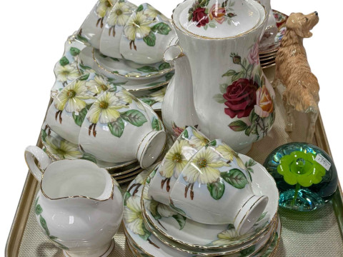 Collection of Tuscan Dogwood, Royal Standard Lady Fayre, etc.