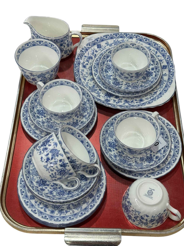 Collection of Minton Shalimar teawares.